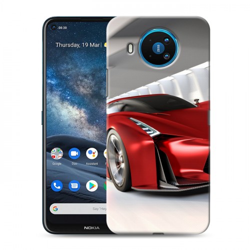 Дизайнерский силиконовый чехол для Nokia 8.3 Nissan