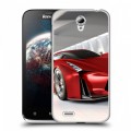 Дизайнерский пластиковый чехол для Lenovo A859 Ideaphone Nissan