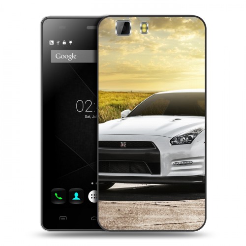 Дизайнерский силиконовый чехол для Doogee X5 Nissan