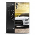 Дизайнерский пластиковый чехол для Sony Xperia XZs Nissan