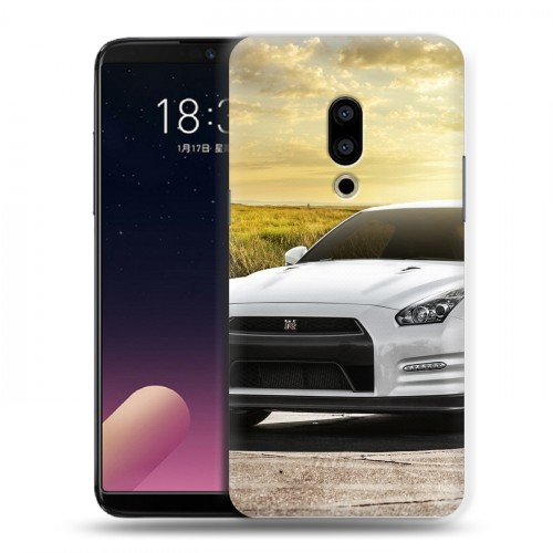 Дизайнерский пластиковый чехол для Meizu 15 Plus Nissan