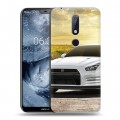 Дизайнерский силиконовый чехол для Nokia 6.1 Plus Nissan