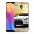 Дизайнерский силиконовый с усиленными углами чехол для Xiaomi RedMi 8A Nissan