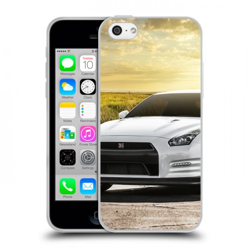 Дизайнерский пластиковый чехол для Iphone 5c Nissan