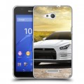 Дизайнерский пластиковый чехол для Sony Xperia E4g Nissan