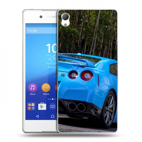 Дизайнерский пластиковый чехол для Sony Xperia Z3+ Nissan