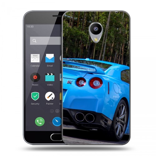 Дизайнерский пластиковый чехол для Meizu M2 Note Nissan