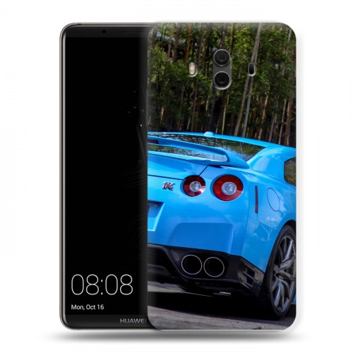 Дизайнерский пластиковый чехол для Huawei Mate 10 Nissan