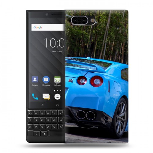 Дизайнерский пластиковый чехол для BlackBerry KEY2 Nissan