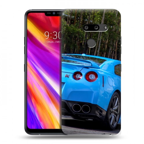 Дизайнерский пластиковый чехол для LG G8 ThinQ Nissan