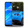 Дизайнерский пластиковый чехол для Huawei Y6 (2019) Nissan