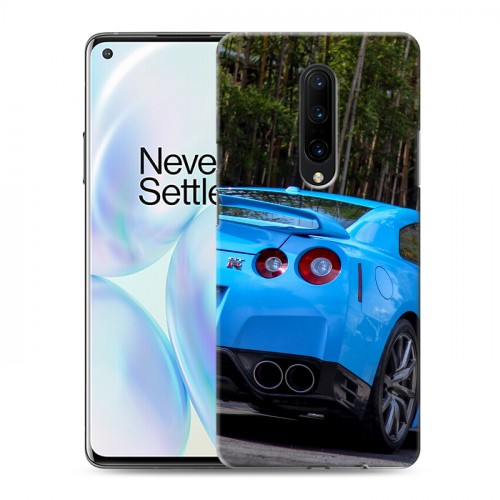 Дизайнерский пластиковый чехол для OnePlus 8 Nissan