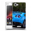 Дизайнерский пластиковый чехол для Sony Xperia L Nissan