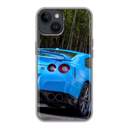 Дизайнерский пластиковый чехол для Iphone 14 Nissan