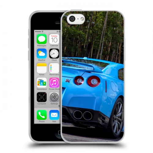 Дизайнерский пластиковый чехол для Iphone 5c Nissan