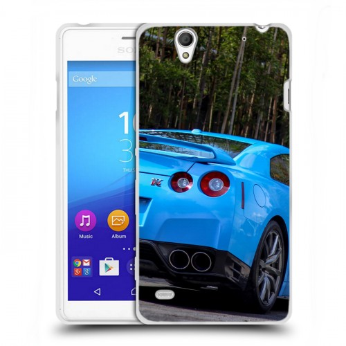 Дизайнерский пластиковый чехол для Sony Xperia C4 Nissan