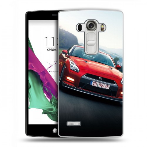 Дизайнерский пластиковый чехол для LG G4 S Nissan