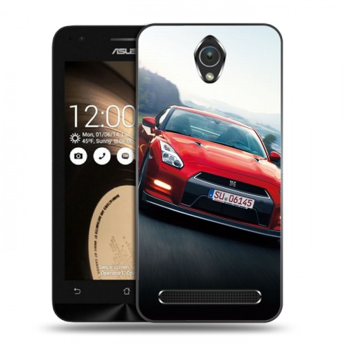 Дизайнерский пластиковый чехол для ASUS Zenfone Go Nissan