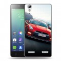 Дизайнерский силиконовый чехол для Lenovo A6010 Nissan