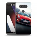 Дизайнерский пластиковый чехол для LG V20 Nissan