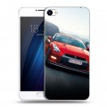 Дизайнерский пластиковый чехол для Meizu U20 Nissan