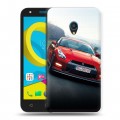 Дизайнерский пластиковый чехол для Alcatel U5 Nissan