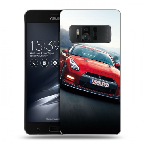 Дизайнерский силиконовый чехол для ASUS ZenFone AR Nissan