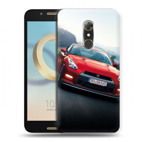 Дизайнерский силиконовый чехол для Alcatel A7 Nissan