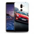 Дизайнерский пластиковый чехол для Nokia 7 Plus Nissan