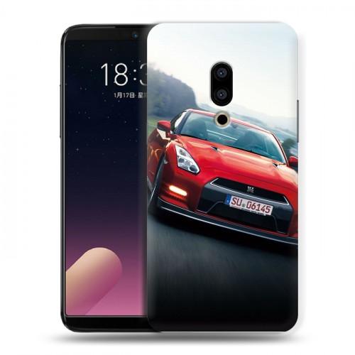 Дизайнерский пластиковый чехол для Meizu 15 Plus Nissan