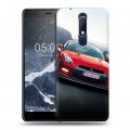 Дизайнерский пластиковый чехол для Nokia 5.1 Nissan