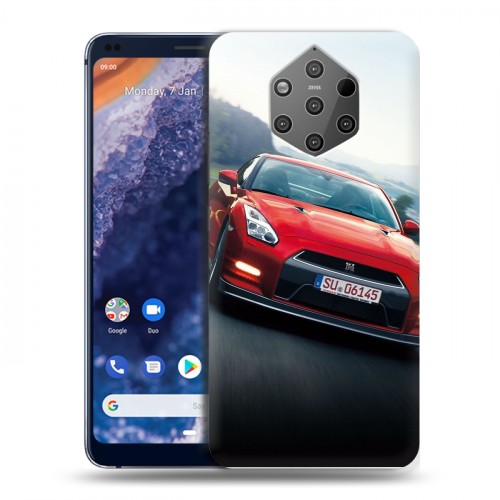 Дизайнерский силиконовый чехол для Nokia 9 PureView Nissan