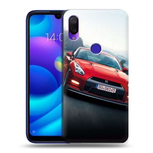 Дизайнерский пластиковый чехол для Xiaomi Mi Play Nissan