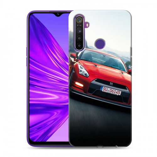 Дизайнерский силиконовый чехол для Realme 5 Nissan