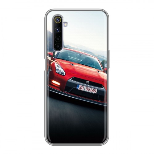 Дизайнерский силиконовый чехол для Realme 6 Nissan