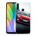 Дизайнерский пластиковый чехол для Huawei Y6p Nissan