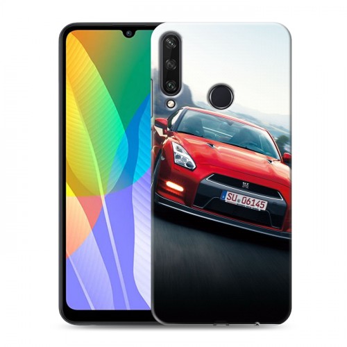 Дизайнерский пластиковый чехол для Huawei Y6p Nissan