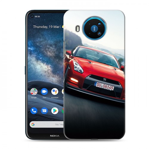 Дизайнерский силиконовый чехол для Nokia 8.3 Nissan