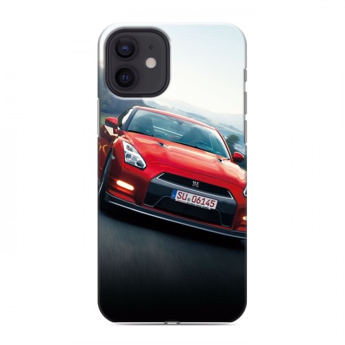 Дизайнерский силиконовый чехол для Iphone 12 Nissan