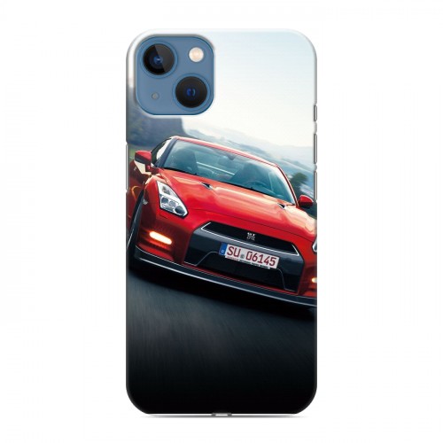 Дизайнерский силиконовый чехол для Iphone 13 Nissan