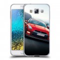 Дизайнерский пластиковый чехол для Samsung Galaxy E5 Nissan