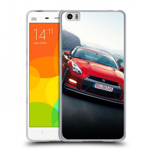 Дизайнерский силиконовый чехол для Xiaomi Mi Note Nissan