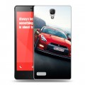 Дизайнерский силиконовый чехол для Xiaomi RedMi Note Nissan