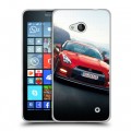 Дизайнерский пластиковый чехол для Microsoft Lumia 640 Nissan