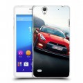 Дизайнерский пластиковый чехол для Sony Xperia C4 Nissan