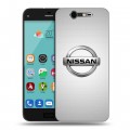 Дизайнерский силиконовый чехол для ZTE Blade S7 Nissan