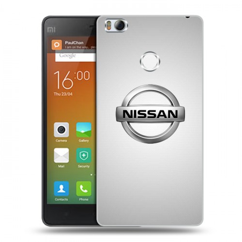 Дизайнерский силиконовый чехол для Xiaomi Mi4S Nissan
