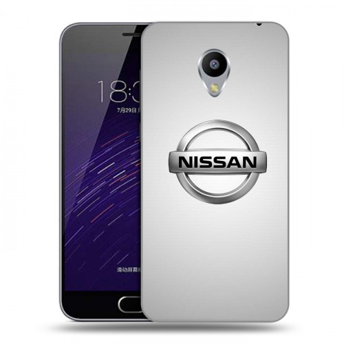 Дизайнерский силиконовый чехол для Meizu M3s Mini Nissan