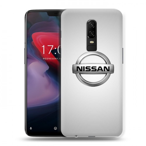 Дизайнерский пластиковый чехол для OnePlus 6 Nissan