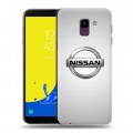 Дизайнерский пластиковый чехол для Samsung Galaxy J6 Nissan